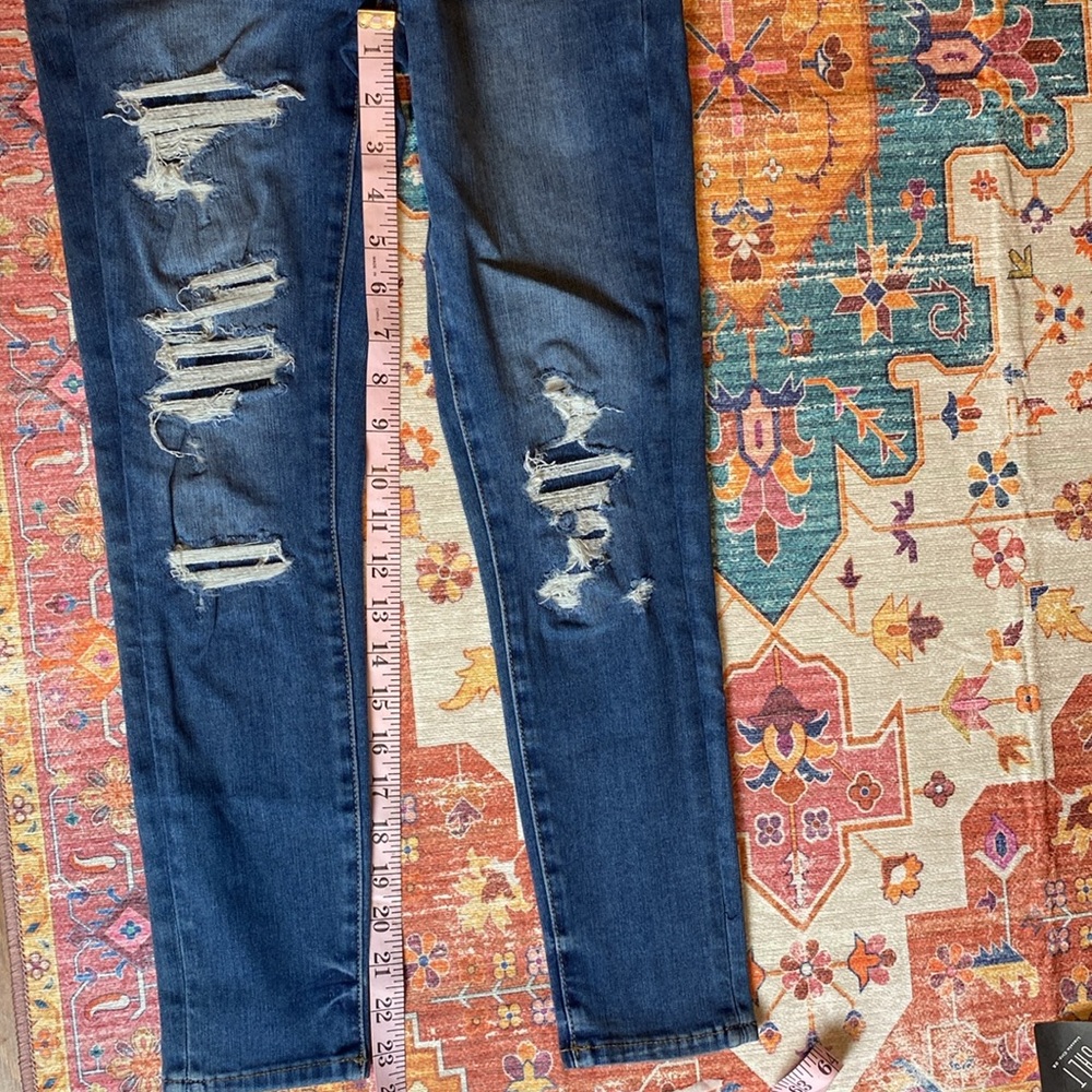 AMERICAN EAGLE JEGGINGS HI RISE JEANS SIZE 4 - Picture 3 of 4